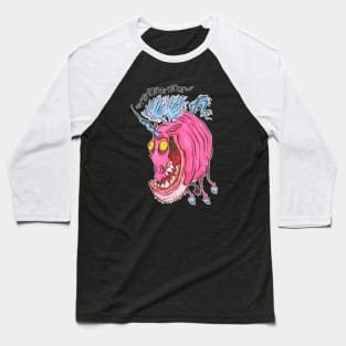 Cotton Candy Pegasus Baseball T-Shirt